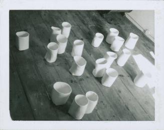 Photograph of Eva Hesse Artwork: Repetition Nineteen I