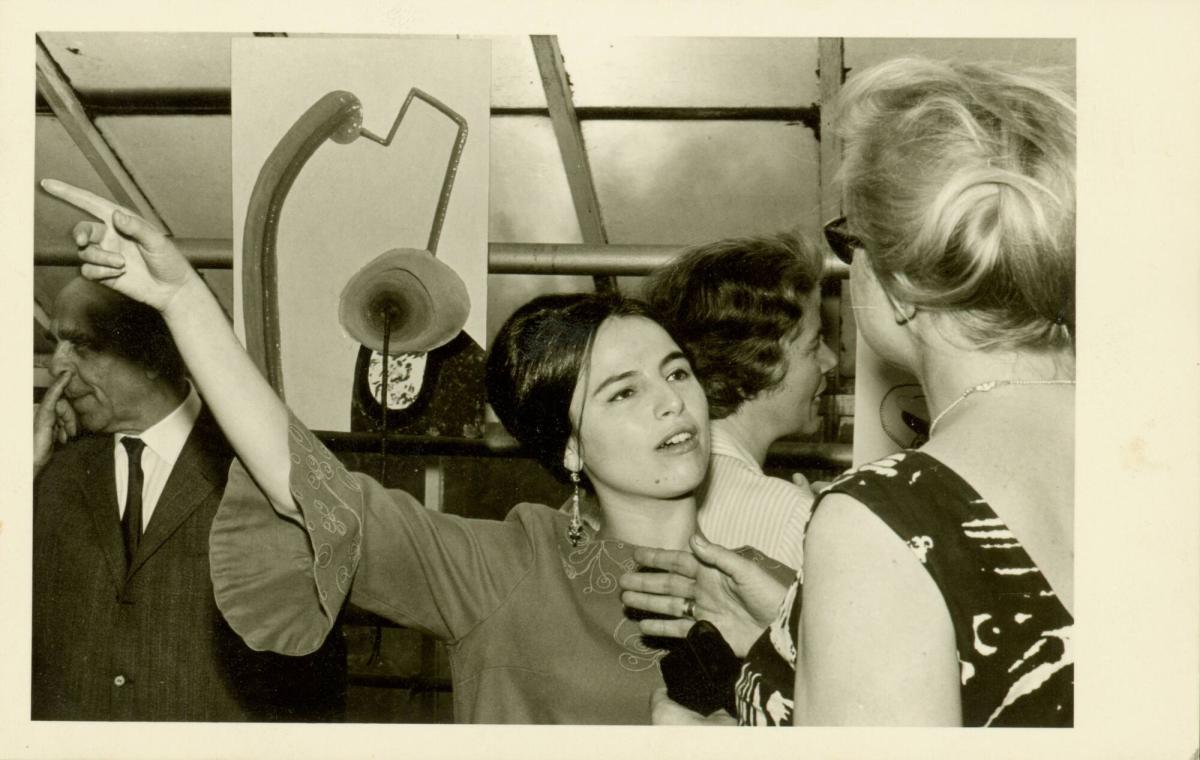 Exhibition Opening: Home of Isabel and Friedrich Arnhard Scheidt, 'Tom Doyle and Eva Hesse', Kettwig an der Ruhr, Germany, May 15, 1965

