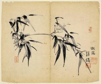 Bamboo, from Ten Bamboo Studio Calligraphy and Painting Manual