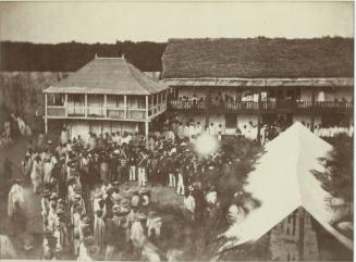Fête du couronnement de la Reine à Tamatave (Coronation of the Queen at Toamasina, Madagascar)