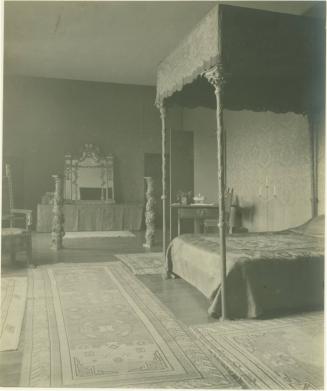 Herstmonceux Castle, Sussex: The Great Bedroom