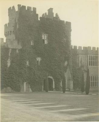 Herstmonceux Castle, Sussex: The Back  of the Gatehouse
