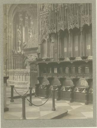 Westminster Abbey: Chapel of Henry VII, South Side