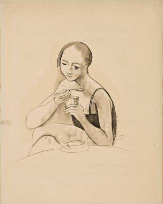 Woman at a Table