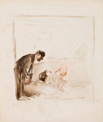 The Non-Dissenters : David through Puvis de Chavannes : A  Selection of French Drawings, Watercolors, Pastels, and Paintings Spanning the Nineteenth Century