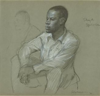 Floyd Spence, Prison Trustee, from a series of drawings documenting the 1956 Montgomery Bus Boycott, Montgomery, AL