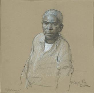 Floyd Lee, Prison Trustee -"If you cut my arm and yours you'll find the same blood.... It's no different.", from a series of drawings documenting the 1956 Montgomery Bus Boycott, Montgomery, AL