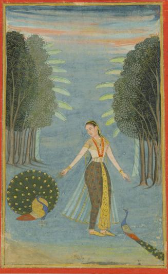 Kakubha Ragini, from a Ragamala series