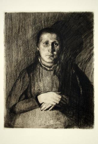 Woman with Folded Hands