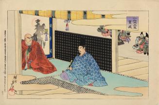 Komatsu Naidaijin Shigemori Admonishing His Father Kiyomori, from an untitled series of historical subjects