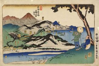 Yui to Mariko, no. 5 from the series A Set of Twelve Pictures of Famous Places on the Tōkaidō