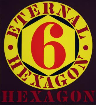 Eternal Hexagon 6, from the portfolio Ten Works, Ten Painters