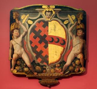 Armorial Shield of the Salviati-Strozzi Families