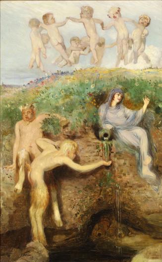 Fauns and Nymph