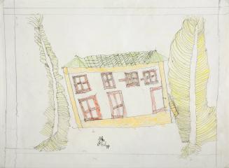 Untitled (House with Two Trees)