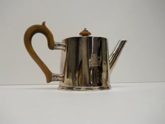 Teapot Engraved with Crest