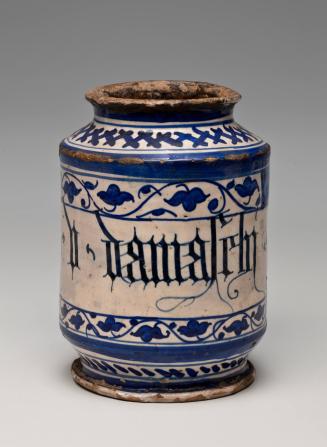 Maiolica Apothecary Jar