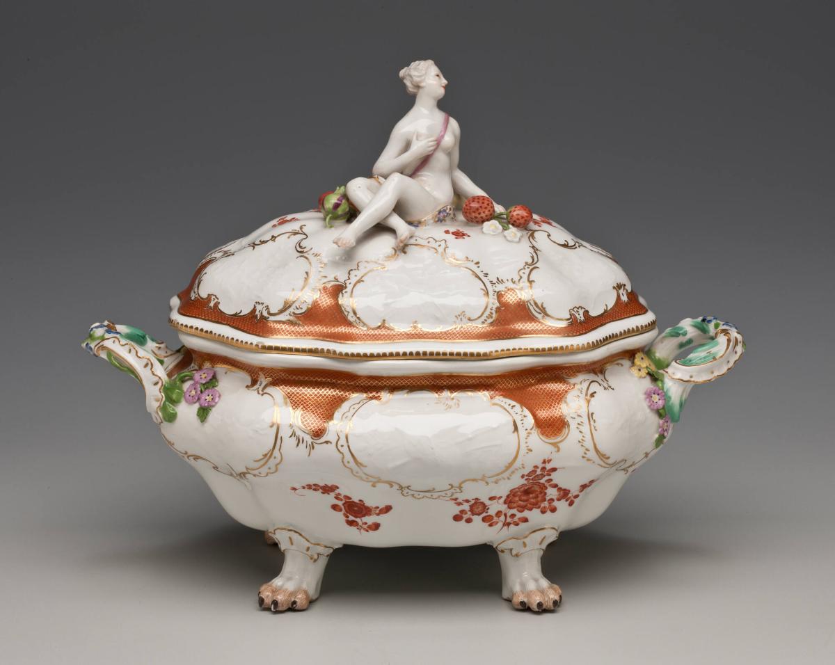 Soup Tureen with Cover, from the Möllendorf Service