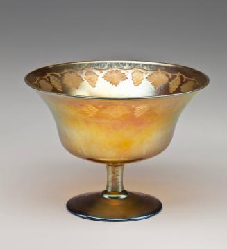 Bowl with Grapevine Motif