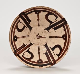Bowl with Kufic Lettering