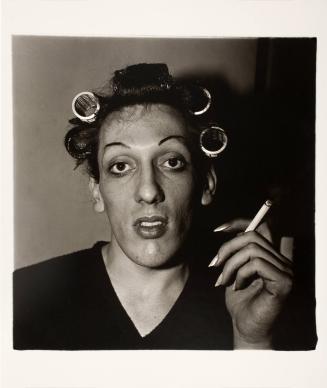 A Young Man in Curlers Dressing for an Annual Drag Ball NYC, from the portfolio A Box of Ten Photographs