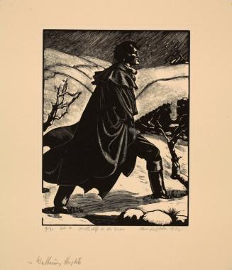 Heathcliff in the Snow, from the series Wuthering Heights