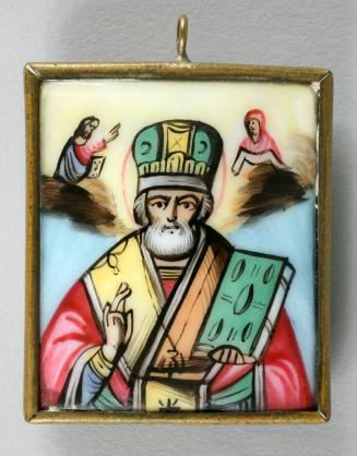 Plaque Depicting St. Nicholas
