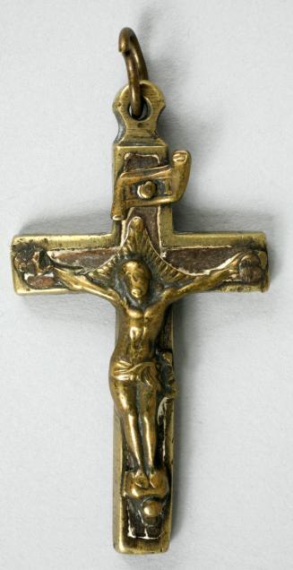 Cross with Raised Figure of Christ
