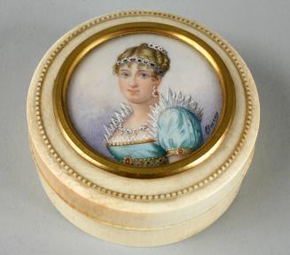 Snuffbox with Miniature of Queen Marie Louise