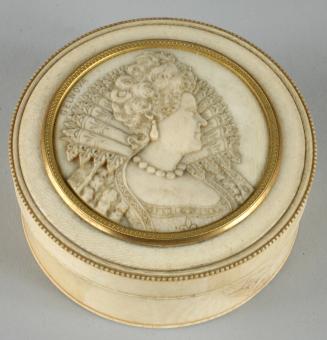 Jewel Box with carved portrait of Maria de Medici