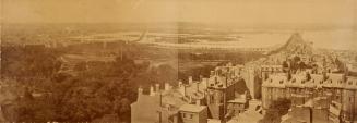 Panorama of Boston (Back Bay and Beacon Street)