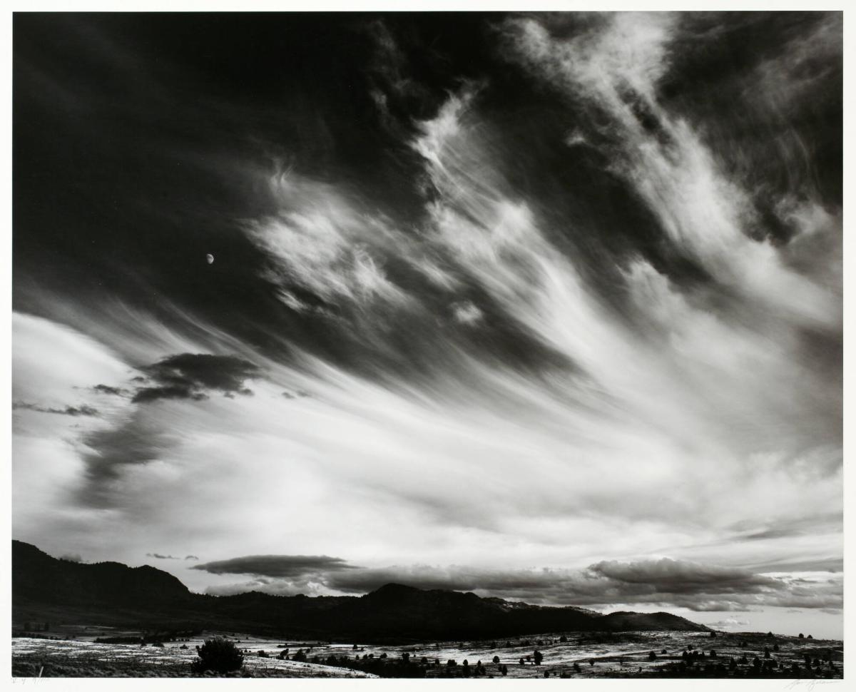 Moon and Clouds, Northern California, plate 4 from Portfolio V