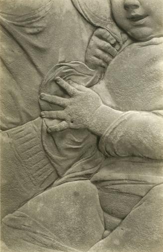 The Hands of the Child from The Madonna and Child relief, formerly in a Street Shrine on a Panciatichi Palace, now in the Bargello, Florence, plate 22 from Magdalen Sculptures in Relief ; Studies in the History and Criticism of Sculpture, VI
