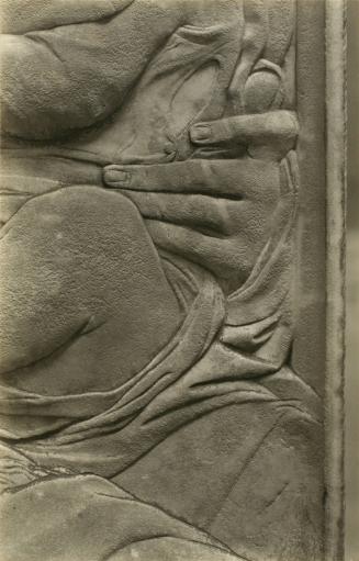 Left Hand of Madonna from The Madonna and Child relief, formerly in a Street Shrine on a Panciatichi Family Palace, now in the Bargello, Florence, plate 19 from Magdalen Sculptures in Relief ; Studies in the History and Criticism of Sculpture, VI