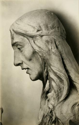Head in Profile to Observer's Left, from The Magdalen, Santa Trinita, Florence, plate 39 from Magdalen Sculptures in Relief ; Studies in the History and Criticism of Sculpture, VI