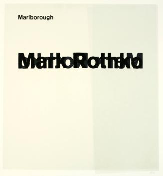 Mark Rothko, from the portfolio, In Our Time: Covers for a Small Library After the Life for the Most Part