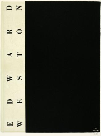 Edward Weston, from the portfolio, In Our Time: Covers for a Small Library After the Life for the Most Part