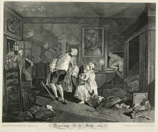 The Death of the Earl, plate 5 from Marriage A-la-Mode