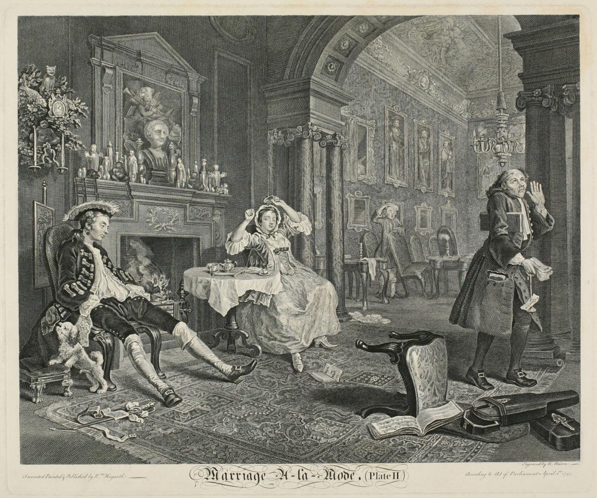 hogarth breakfast scene