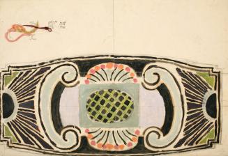 Design for a Window Seat at Charleston