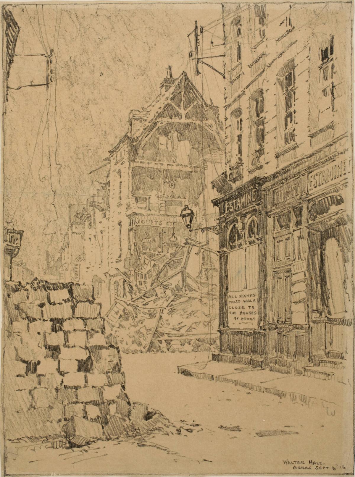 The Ruined Toyshop, Arras