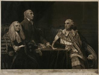 John Dunning, Baron Ashburton, Colonel Issac Barre, William Petty and the Earl of Shelburne