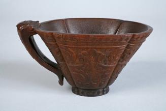 Libation Cup with Taotie Mask Design