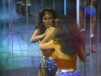 (1) Technology/Transformation: Wonder Woman, 1978; (2) Kiss the Girls: Make Them Cry, 1979; (3) Pop-Pop Video: General Hospital/Olympic Speed Skating, 1980; (4) Pop-Pop Video: Kojak/Wang, 1980.