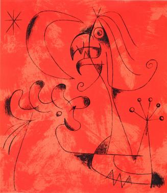 Composition 6 for "Joan Miró" by Jacques Prévert