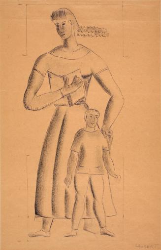 Mother and Child, Study for Sculpture