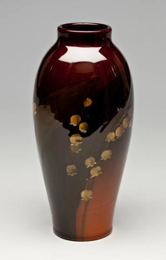 Vase with Lily-of-the-Valley Design