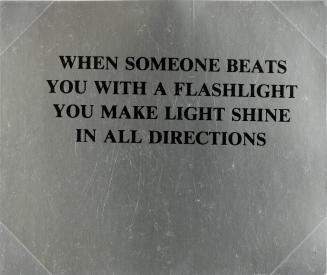 Survival Series: When Someone Beats You with a Flashlight You Make Light Shine in All Directions