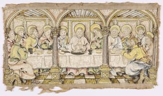 Ecclesiastical Embroidered Panel of the Last Supper
