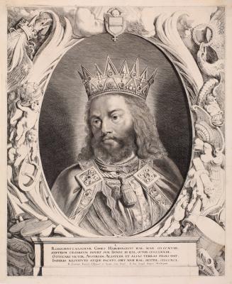 Rodolphus I, Nascitur Comes Habsburgicus (Rudolph I, Founder and Count of Habsburg), from the series Effigies Imperatorum Domus Austriacae